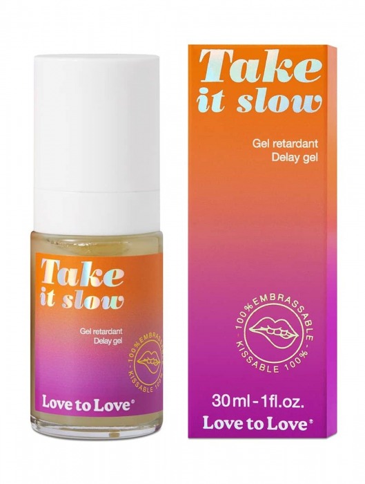 Пролонгирующий гель для мужчин Take It Slow - 30 мл. - Love to Love - купить с доставкой в Набережных Челнах