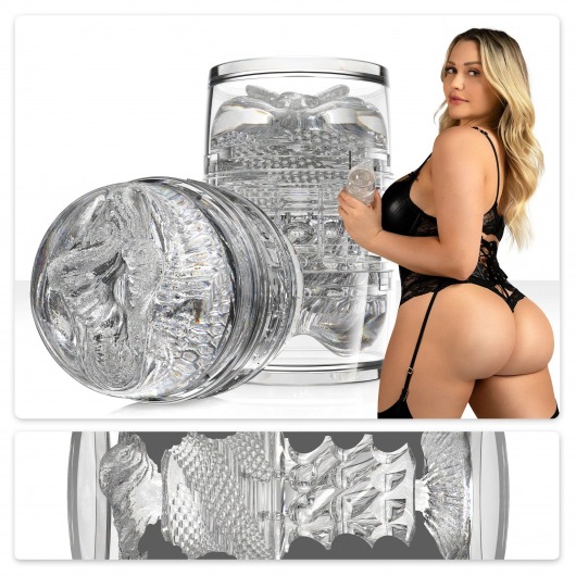 Прозрачный двусторонний мастурбатор Fleshlight Quickshot Mia Malkova - Fleshlight - в Набережных Челнах купить с доставкой