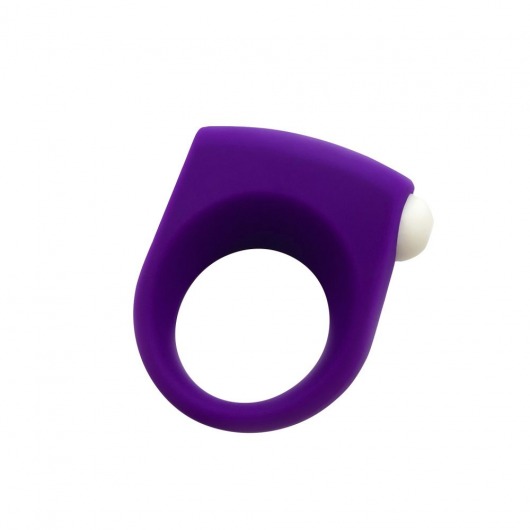 Фиолетовое эрекционное кольцо Puggle Vibrating Ring with Bullet - Adrien Lastic - в Набережных Челнах купить с доставкой