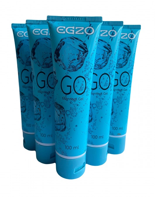 Набор из 5 пролонгирующих лубрикантов на водной основе Egzo Go (по 100 мл.) - EGZO - купить с доставкой в Набережных Челнах