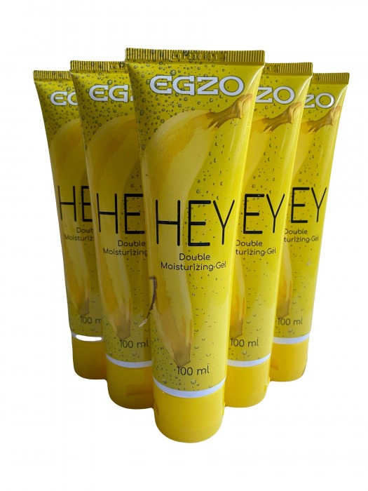 Набор из 5 анальных лубрикантов на водной основе Egzo Hey (по 100 мл.) - EGZO - купить с доставкой в Набережных Челнах