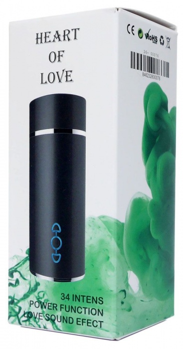 Мастурбатор-вагина с вибрацией Heart Of Love в колбе в форме сердца - Boys of Toys - в Набережных Челнах купить с доставкой
