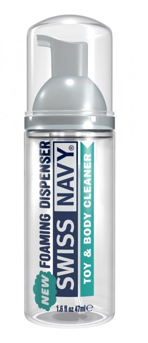Очищающая пенка для игрушек и тела Toy   Body Cleaner Foamer - 47 мл. - Swiss navy - купить с доставкой в Набережных Челнах