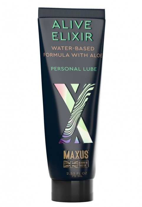 Интимный гель на водной основе MAXUS Alive Elixir - 75 мл. - Maxus - купить с доставкой в Набережных Челнах