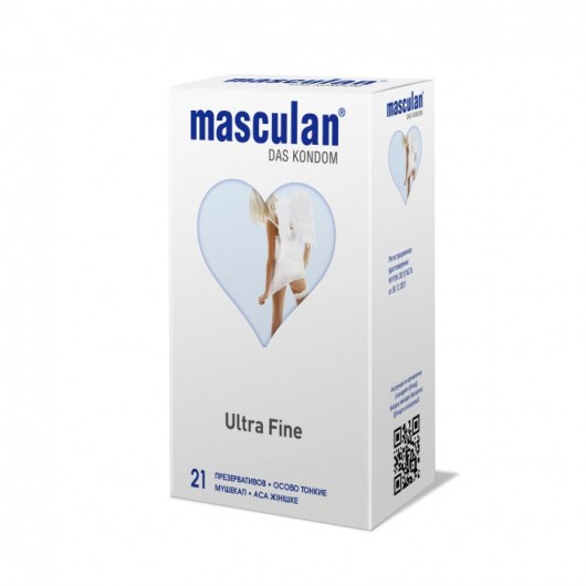 Особо тонкие презервативы Masculan Ultra Fine - 21 шт. - Masculan - купить с доставкой в Набережных Челнах