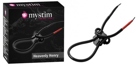 Эрекционное лассо для электростимуляции HEAVENLY HENRY - MyStim - купить с доставкой в Набережных Челнах