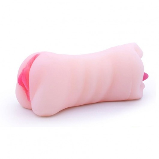 Телесный двусторонний мастурбатор - вагина и ротик - Boys of Toys - в Набережных Челнах купить с доставкой