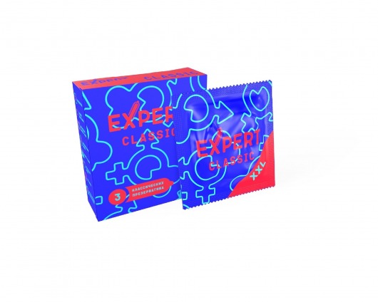 Презервативы увеличенного размера Expert Classic XXL - 3 шт. - Expert - купить с доставкой в Набережных Челнах