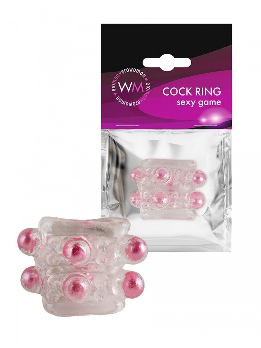 Прозрачная насадка на пенис с цветными шариками - Erowoman-Eroman - в Набережных Челнах купить с доставкой