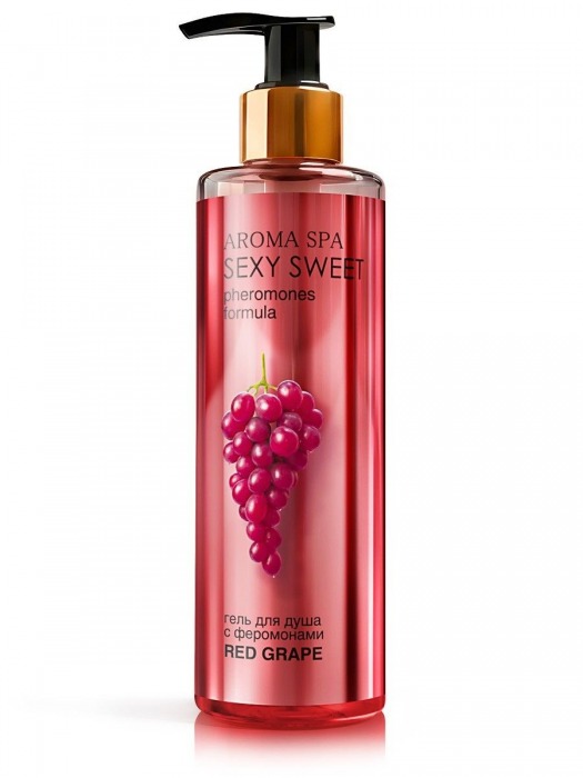 Гель для душа с феромонами и ароматом винограда Red Grape - 200 мл. -  - Магазин феромонов в Набережных Челнах