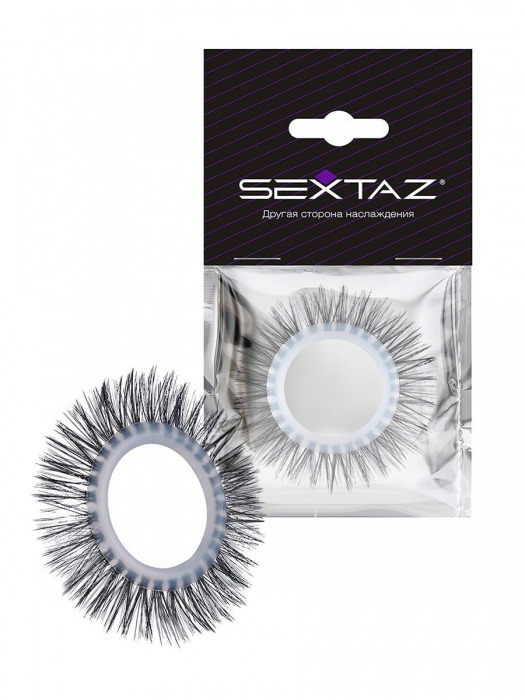 Круглое эрекционное кольцо с длинными «ресничками» - Sextaz - в Набережных Челнах купить с доставкой