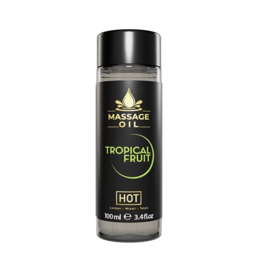Массажное масло c ароматом тропических фруктов Massage Oil - 100 мл. - HOT - купить с доставкой в Набережных Челнах