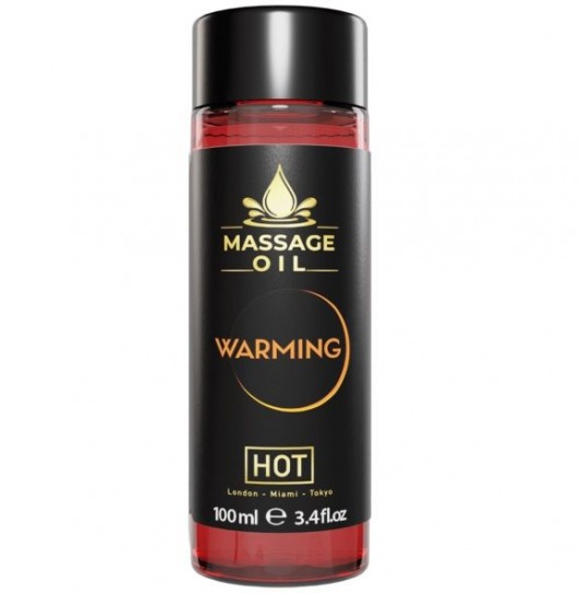 Массажное масло с согревающим эффектом Massage Oil Warming - 100 мл. - HOT - купить с доставкой в Набережных Челнах