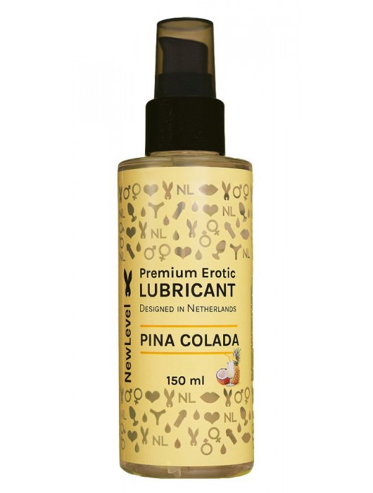 Ароматизированный лубрикант на водной основе NewLevel Pina Colada - 150 мл. - NewLevel - купить с доставкой в Набережных Челнах