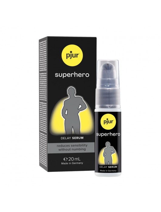Пролонгатор-сыворотка pjur Superhero Delay Serum - 20 мл. - Pjur - купить с доставкой в Набережных Челнах