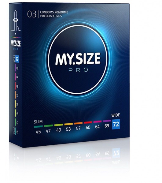 Презервативы MY.SIZE размер 72 - 3 шт. - My.Size - купить с доставкой в Набережных Челнах