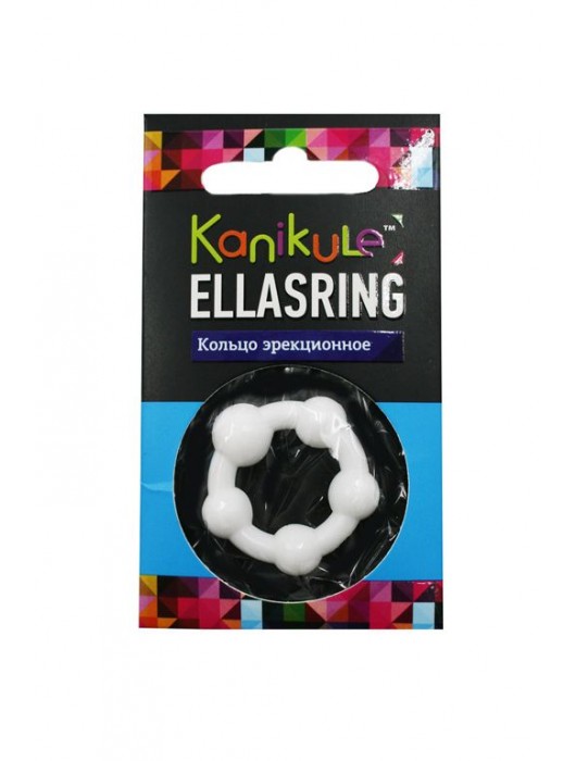 Цветное эрекционное кольцо с шариками Ellasring - Sitabella - в Набережных Челнах купить с доставкой