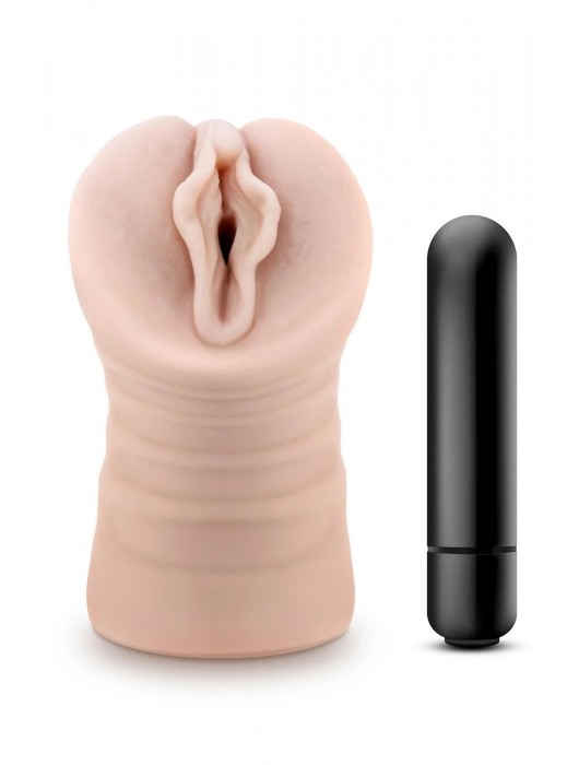 Телесный мастурбатор-вагина Destini - Blush Novelties - в Набережных Челнах купить с доставкой