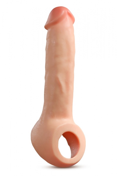 Телесная насадка-удлинитель Thrive 8.75 Inch Realistic Penis Extender Sleeve - 22,2 см. - Blush Novelties - в Набережных Челнах купить с доставкой