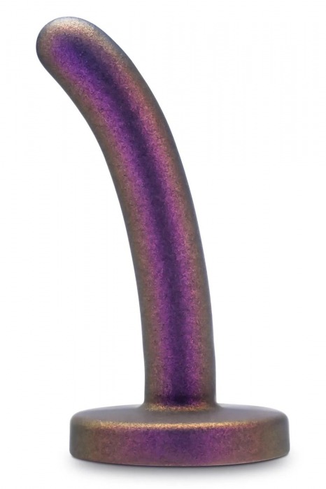 Фиолетовая насадка с гладкой поверхностью Surrender 4.75 Inch Beginner Pegging Dildo - 12 см. - Blush Novelties - купить с доставкой в Набережных Челнах