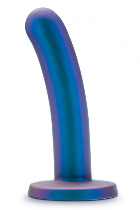 Синяя насадка с гладкой поверхностью Surrender 5.75 Inch Intermediate Pegging Dildo - 14,6 см. - Blush Novelties - купить с доставкой в Набережных Челнах