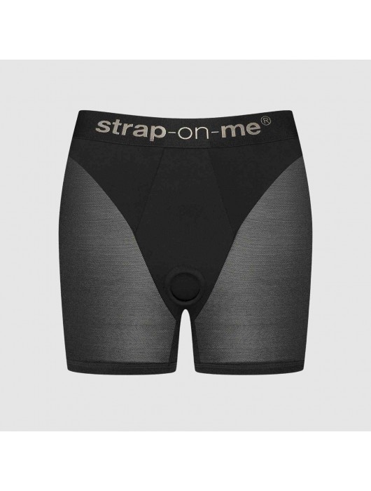 Трусики-шорты для фиксации насадок Strap-on-me Harness Lingerie Halo - size S - Strap-on-me - купить с доставкой в Набережных Челнах