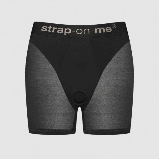 Трусики-шорты для фиксации насадок Strap-on-me Harness Lingerie Halo - size L - Strap-on-me - купить с доставкой в Набережных Челнах