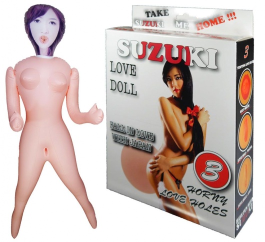 Надувная секс-кукла Suzuki - Boys of Toys - в Набережных Челнах купить с доставкой