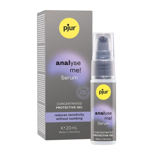 Расслабляющая анальная сыворотка pjur Analyse Me Serum - 20 мл. - Pjur - купить с доставкой в Набережных Челнах