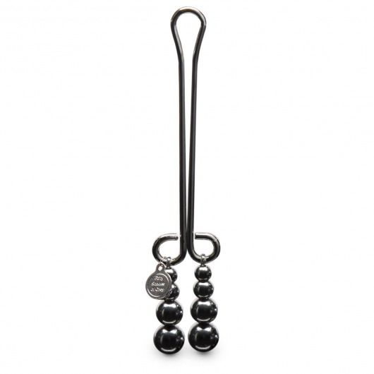 Зажим для клитора с бусинами Just Sensation Beaded Clitoral Clamp - Fifty Shades of Grey - купить с доставкой в Набережных Челнах