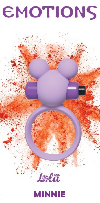 Сиреневое эрекционное виброколечко Emotions Minnie - Lola Games - в Набережных Челнах купить с доставкой