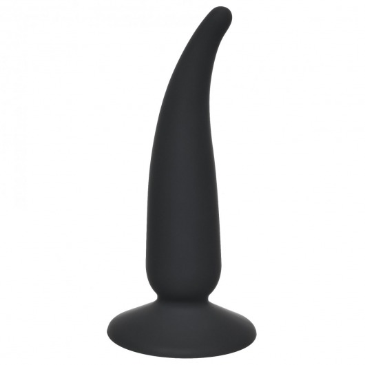 Чёрная анальная пробка P-spot Teazer Black - 12,2 см. - Lola Games - в Набережных Челнах купить с доставкой