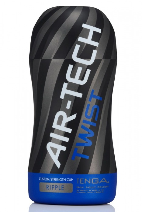 Мастурбатор с регулируемой плотностью обхвата Custom Strength CUP Twist Ripple - Tenga - в Набережных Челнах купить с доставкой