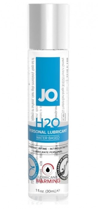 Возбуждающий лубрикант на водной основе JO Personal Lubricant H2O Warming - 30 мл. - System JO - купить с доставкой в Набережных Челнах