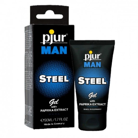 Эрекционный гель для пениса pjur MAN Steel Gel - 50 мл. - Pjur - купить с доставкой в Набережных Челнах