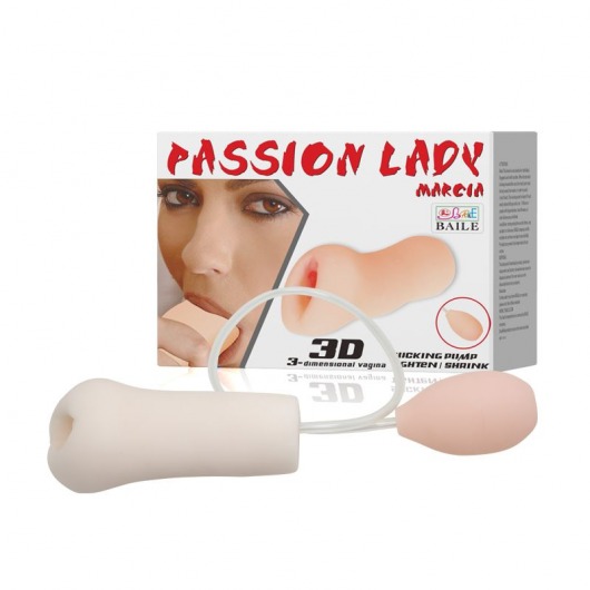 Мастурбатор Passion Lady Marcia с грушей для имитации посасывания - Baile - в Набережных Челнах купить с доставкой