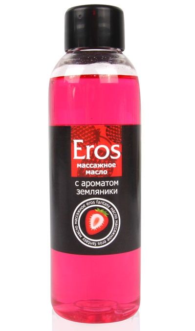 Массажное масло Eros fantasy с ароматом земляники - 75 мл. - Биоритм - купить с доставкой в Набережных Челнах