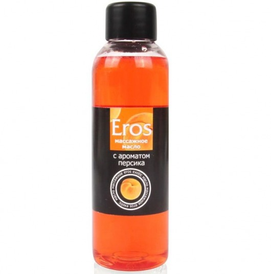 Массажное масло Eros exotic с ароматом персика - 75 мл. - Биоритм - купить с доставкой в Набережных Челнах