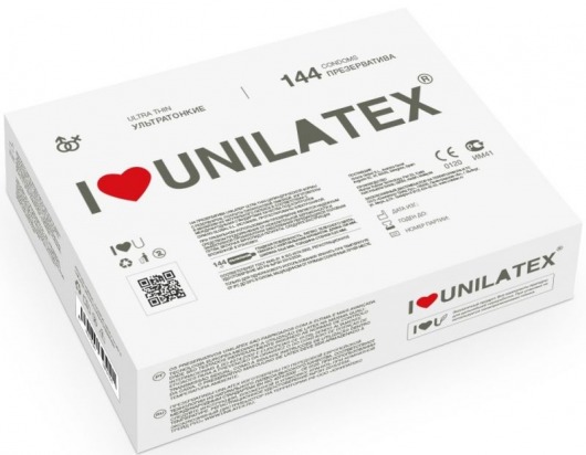 Ультратонкие презервативы Unilatex Ultra Thin - 144 шт. - Unilatex - купить с доставкой в Набережных Челнах