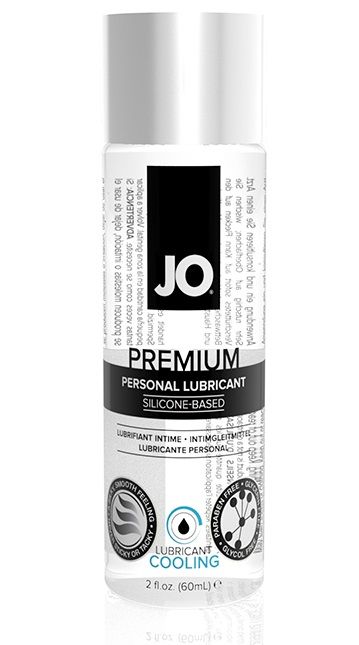 Охлаждающий лубрикант на силиконовой основе JO Personal Premium Lubricant Cooling - 60 мл. - System JO - купить с доставкой в Набережных Челнах