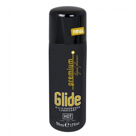 Интимный гель на силиконовой основе Premium Glide - 50 мл. - HOT - купить с доставкой в Набережных Челнах