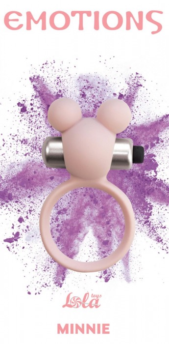 Розовое эрекционное виброколечко Emotions Minnie Light pink - Lola Games - в Набережных Челнах купить с доставкой