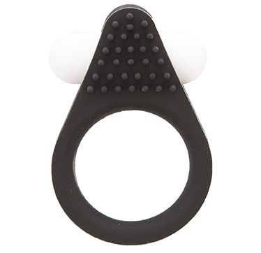 Чёрное эрекционное кольцо LIT-UP SILICONE STIMU RING 1 BLACK - Dream Toys - в Набережных Челнах купить с доставкой