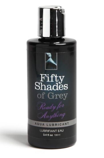 Лубрикант на водной основе Ready for Anything Aqua Lubricant - 100 мл. - Fifty Shades of Grey - купить с доставкой в Набережных Челнах
