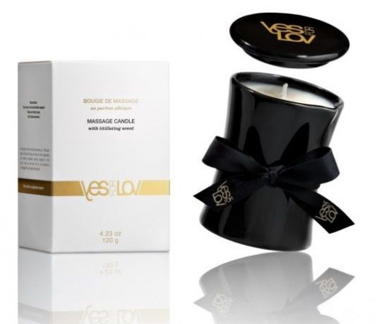 Массажная свеча Titillating Massage Candle - 120 мл. - YESforLOV - купить с доставкой в Набережных Челнах