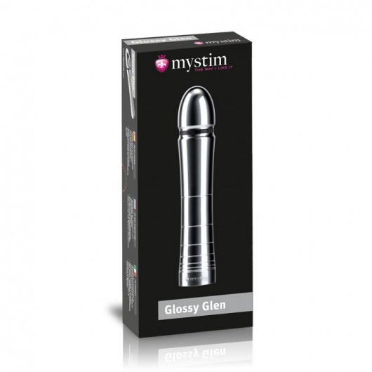 Фаллоимитатор для электростимуляции Glossy Glen Dildo - 14 см. - MyStim - купить с доставкой в Набережных Челнах