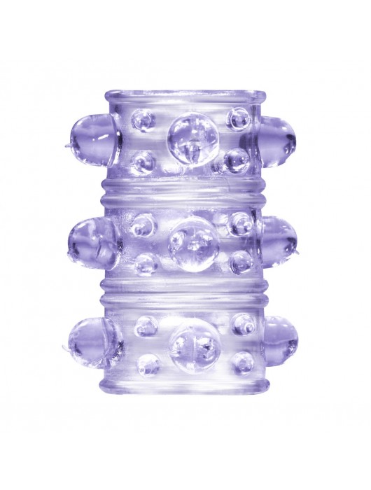 Фиолетовая насадка на пенис Rings Armour - Lola Games - в Набережных Челнах купить с доставкой