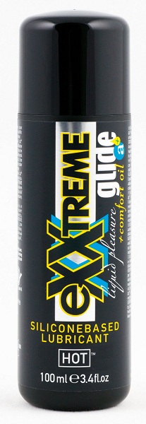 Анальная смазка на силиконовой основе Exxtreme Glide - 100 мл. - HOT - купить с доставкой в Набережных Челнах