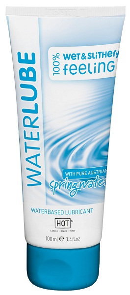 Лубрикант на основе чистой родниковой воды WaterLube - 100 мл. - HOT - купить с доставкой в Набережных Челнах