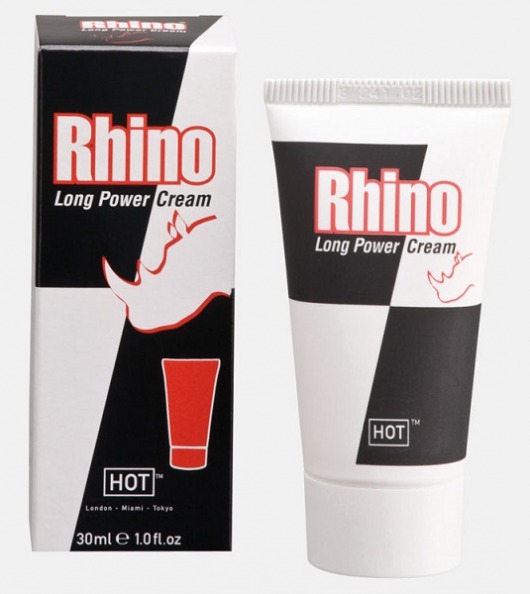 Крем-пролонгатор для мужчин Rhino - 30 мл. - HOT - купить с доставкой в Набережных Челнах